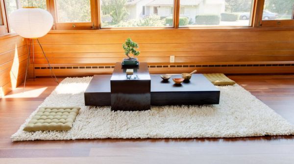 Zen living room idea living room Asian decoration