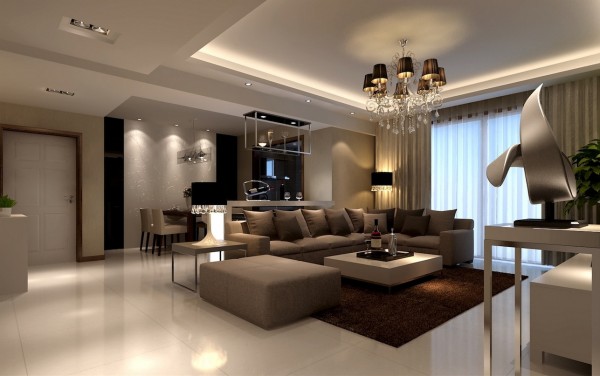 living rooms modern chandelier sculpture canape molding