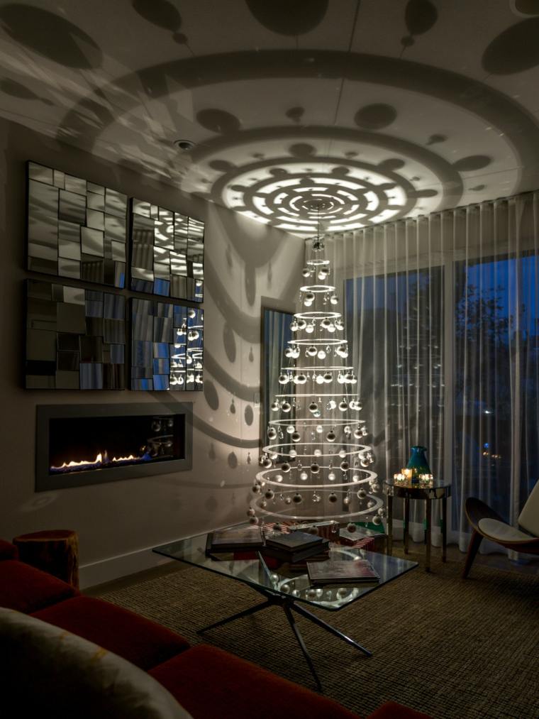 interesting modern christmas tree design