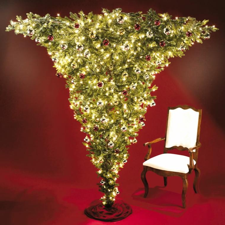 Christmas tree design reverse