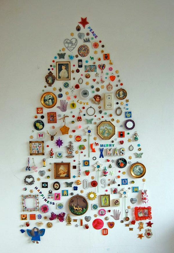 christmas tree deco interior vintage