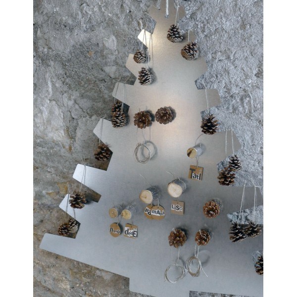 christmas tree galvanized metal