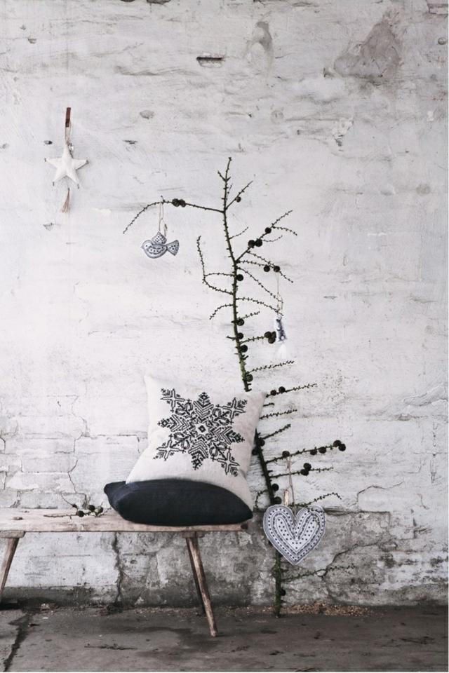 interior decoration christmas fir christmas idea heart suspension modern star hanging