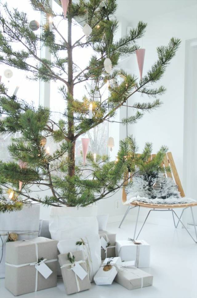 deco christmas minimalis idea asal reka bentuk moden deco kerusi reka bentuk kayu