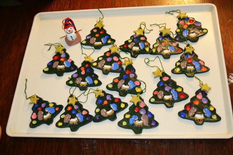 deco christmas salt paste modeling fimo christmas deco idea cheap