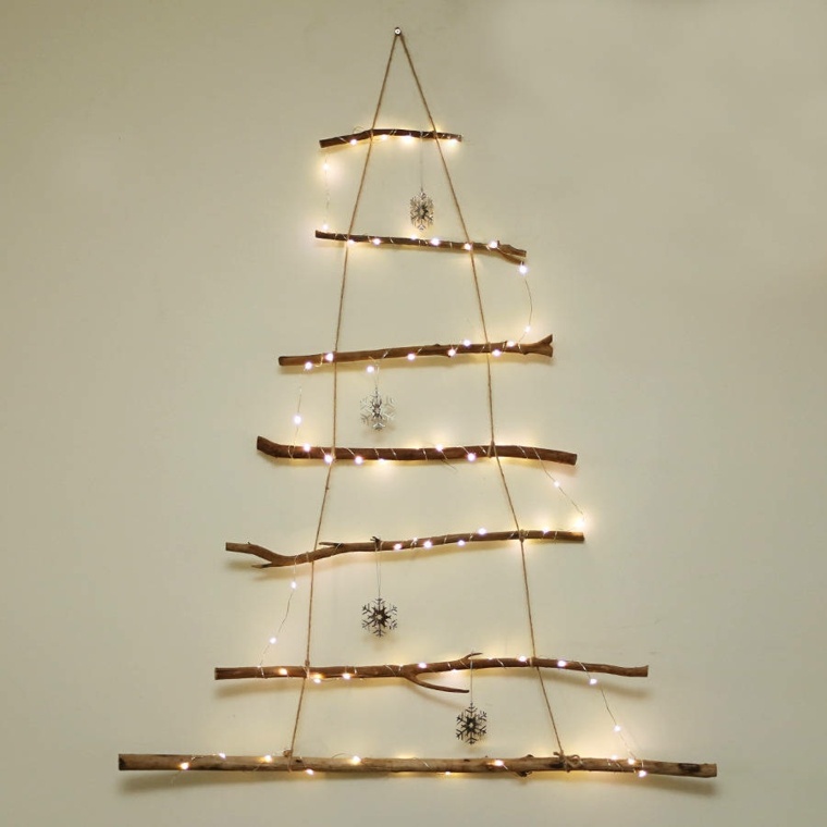 christmas tree original idea christmas decoration branches tree