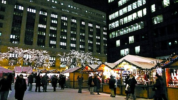 Juletræer Plaza Christkindlmarket