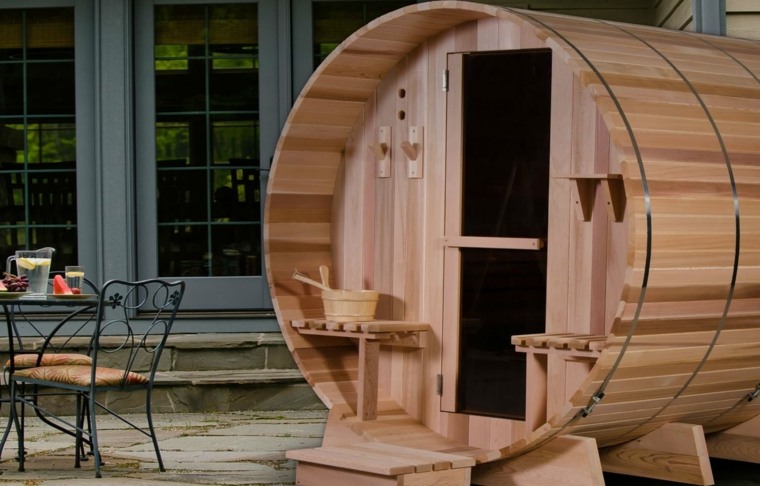 outdoor sauna idee original design