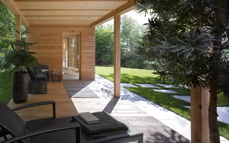 udendørs sauna luksus design