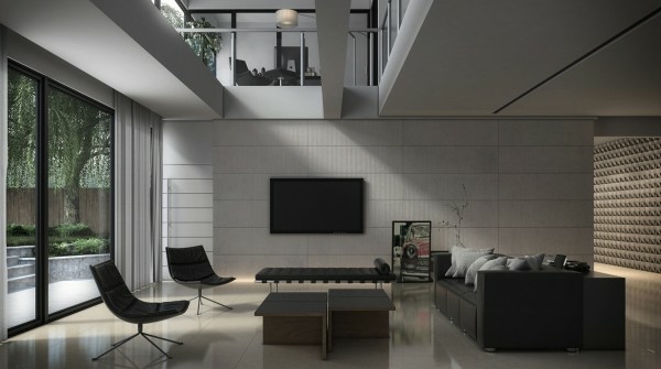 modern stay black gray