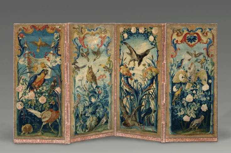 louis xiv folding skærm luksus design værelse divider