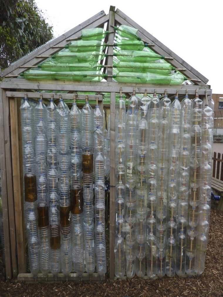 greenhouse garden plastic idea diy original