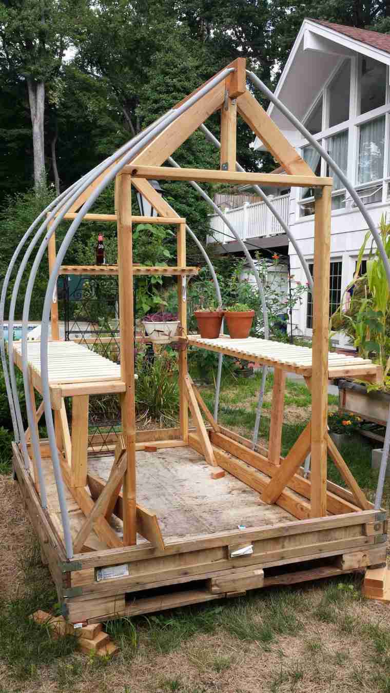 greenhouse garden construction idea manufacture diy