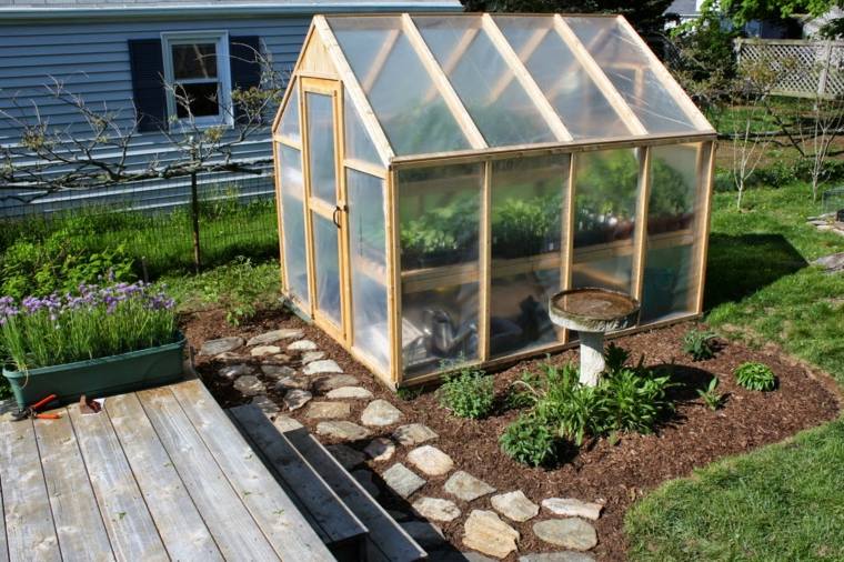 greenhouse diy garden landscaping plants flowerbeds ideas