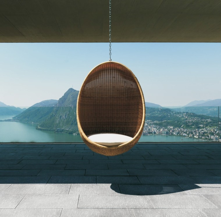 indoor modern outdoor hanging chair idea sitting design