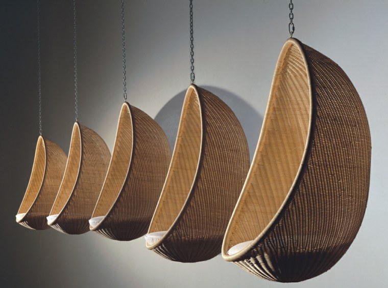 hanging chair resin interior design modern idea