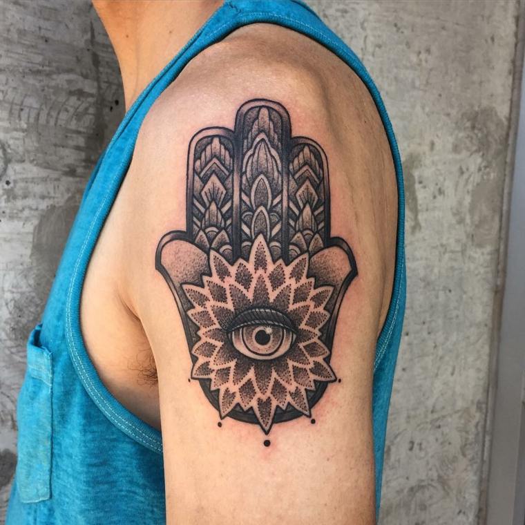 meaning tattoo hamsa-protection