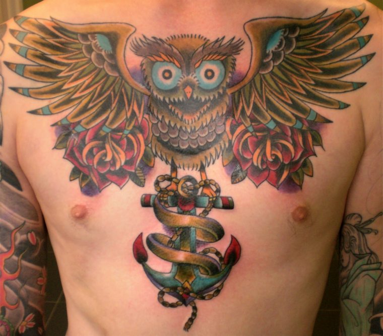 meaning tattoo owl-owl
