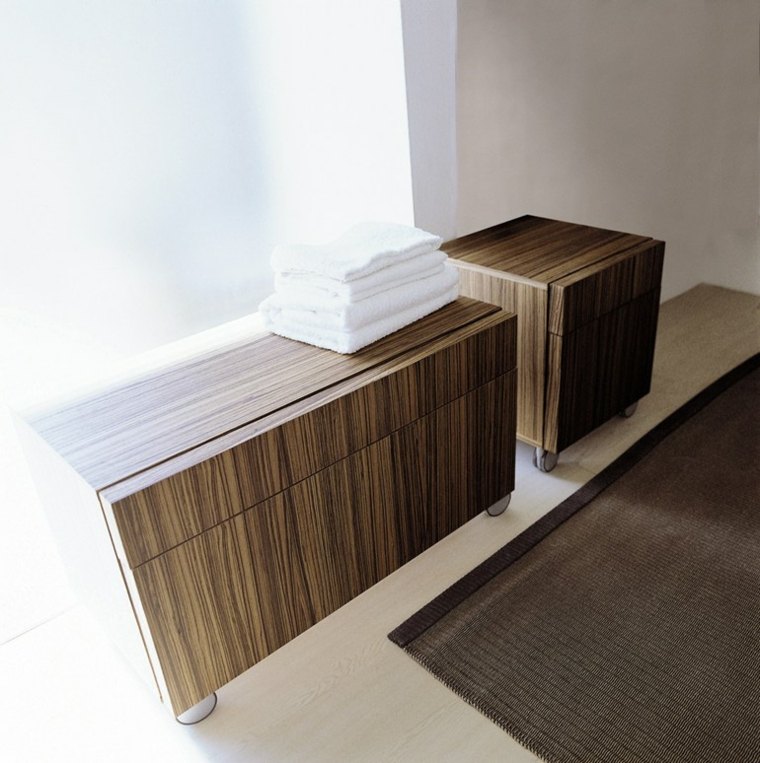 furniture bathroom design modern wood idea arrange