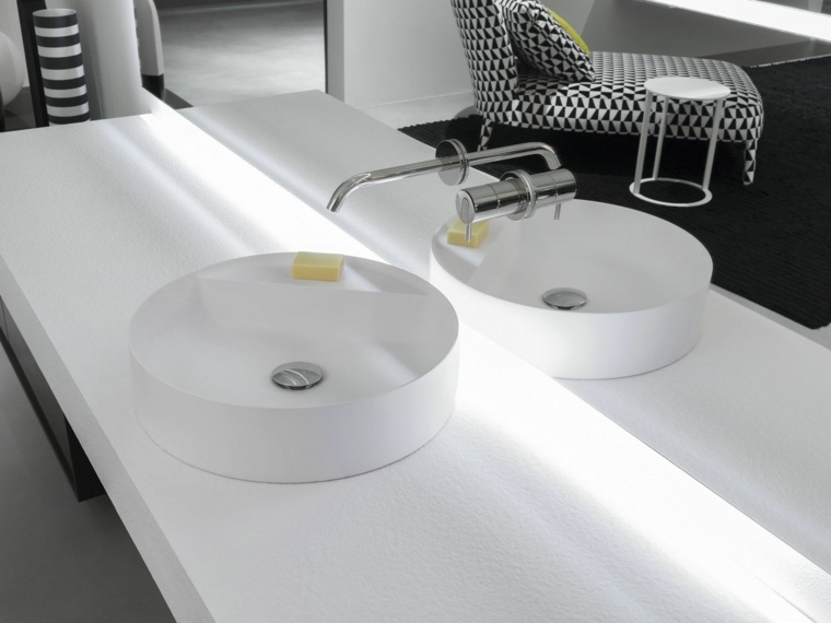 modern washbasin design idea worktop bathroom