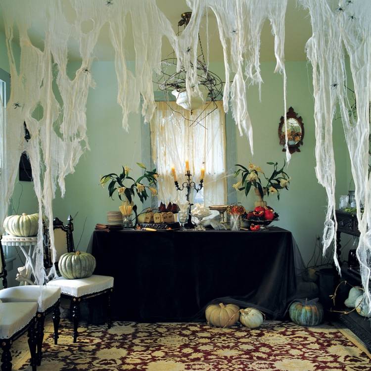 Halloween Party Deco Spider Webs