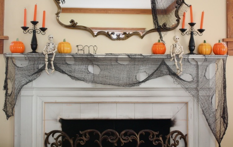 Halloween party idea original deco interior