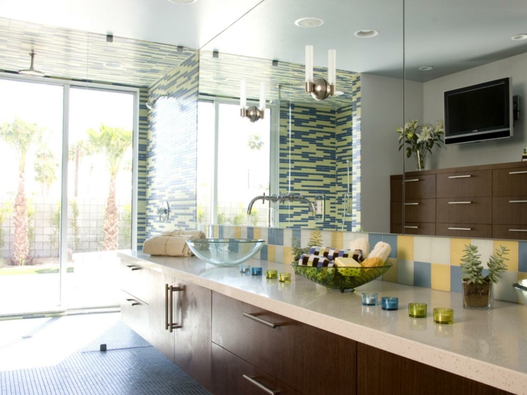 solid surface modern bathroom