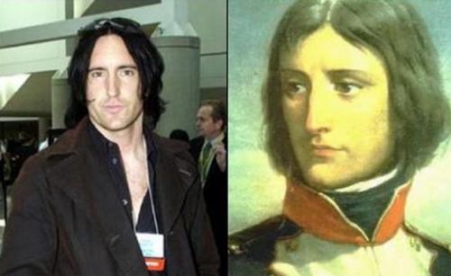 look-alike star Reznor Bonaparte