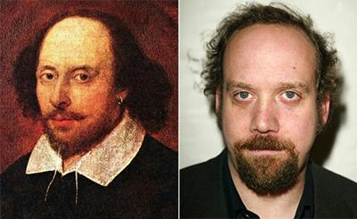 look-alikes Shakespeare Giamatti