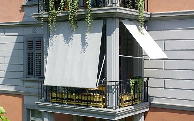 gray italian terrace awning