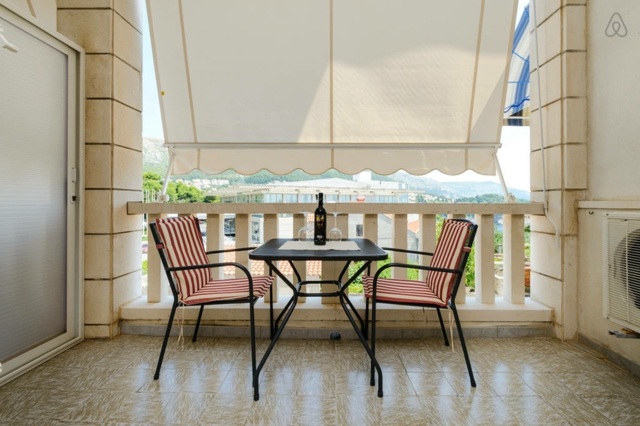 white italian terrace awning