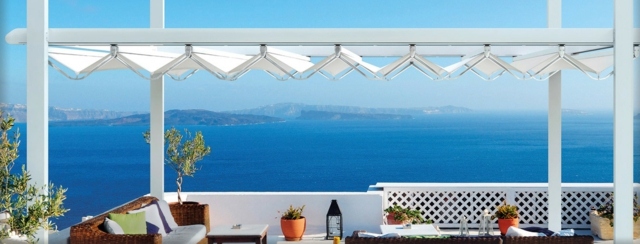 accordion rails patio awning