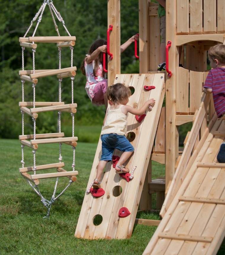 structure-of-games-outside-child-little-house-wood