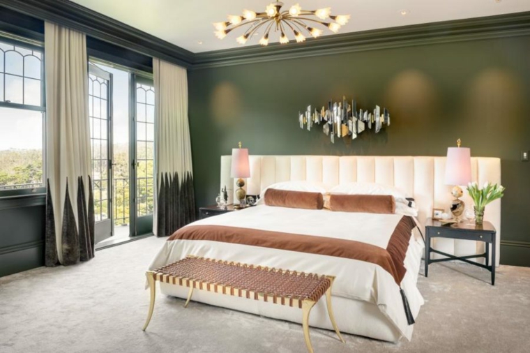 elegant bedroom style by Wick Design