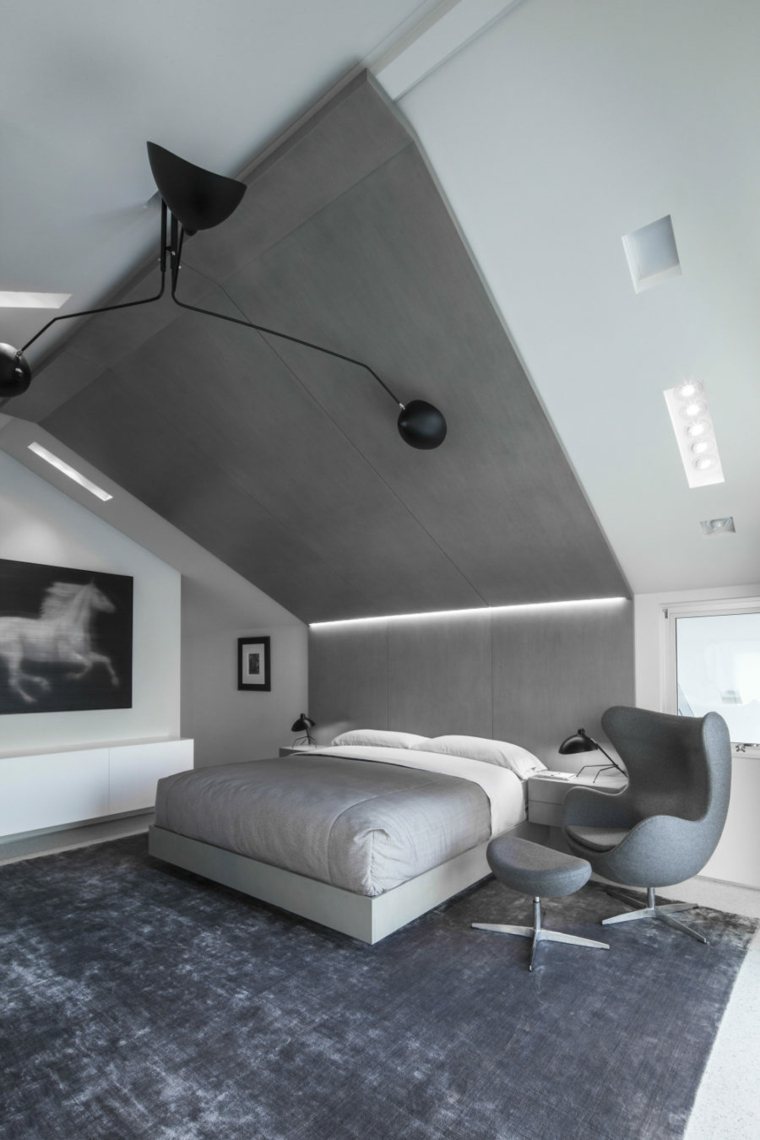 Montee Karp residence style bedroom by Patrick Tighe Architecture