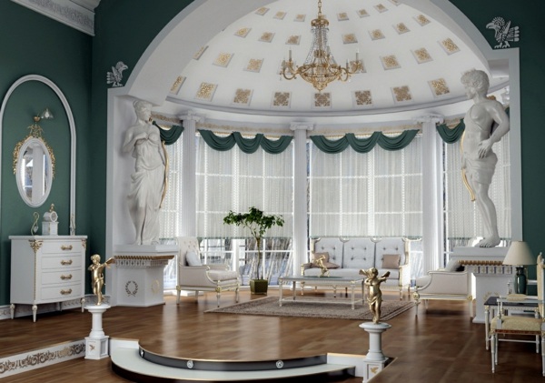 Victorian style luxuriously impressive living room