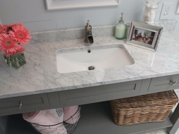 bathroom surface concrete