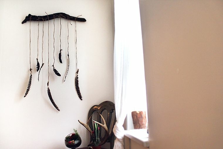 feather hanger deco nordic style