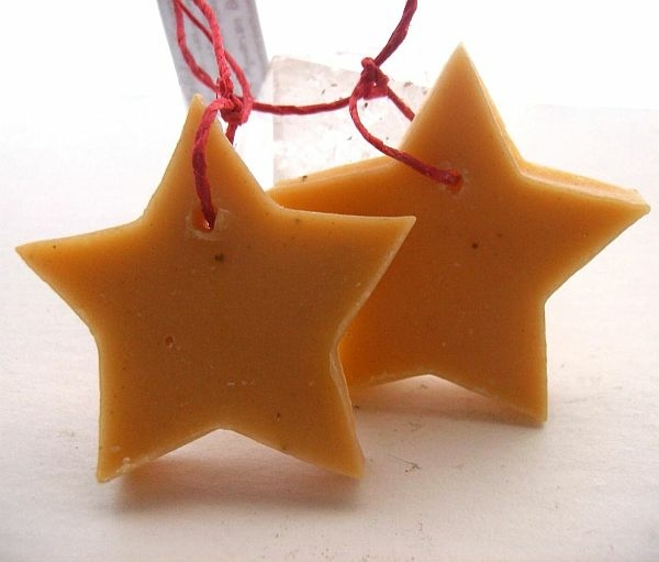 Yellow Christmas pendants