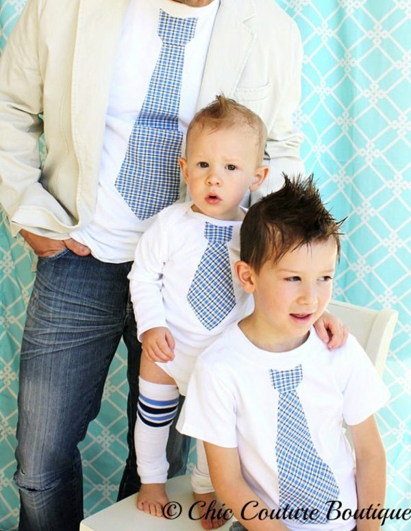 dad and son matching easter outfits