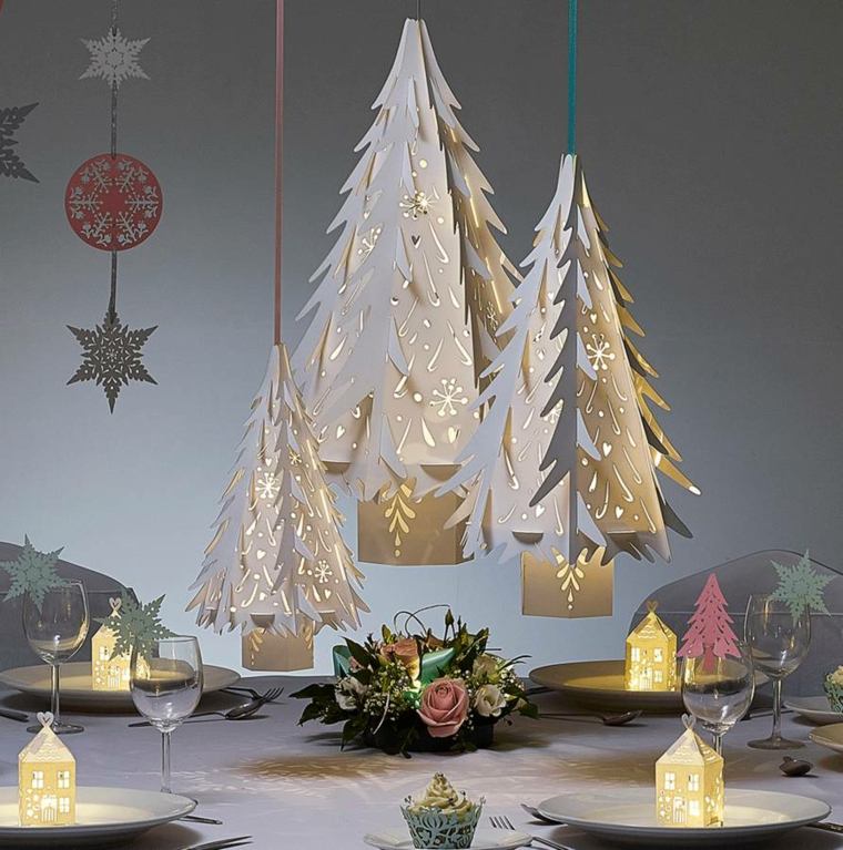 Christmas table original decoration