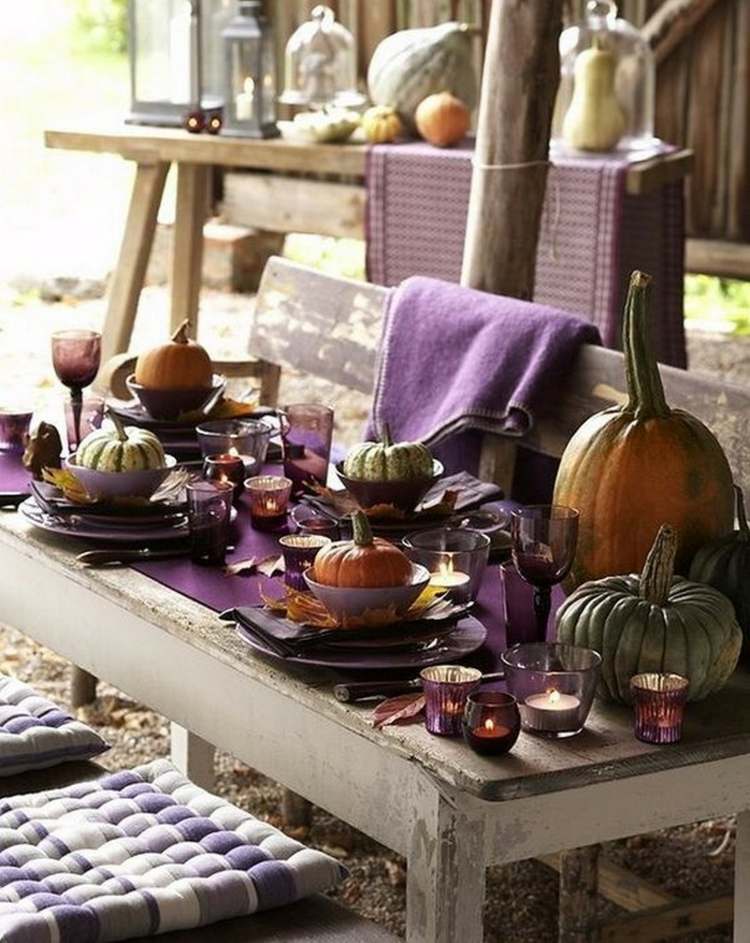 original autumn deco table