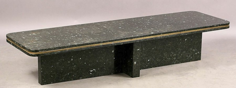 modern design black granite idea table 1stdibs