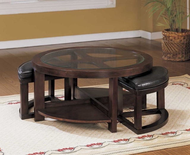 table-low-in-glass-shaped timber-round-view-original Lounge