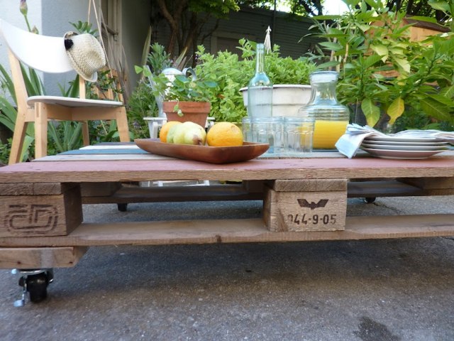 coffee table garden pallets