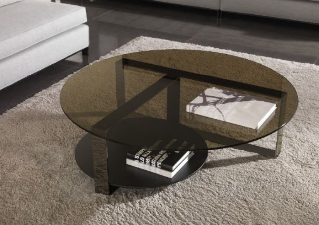 table-low round-original-idea-metal-glass