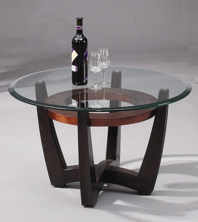 table-low round-original-idea-support-timber-area glass