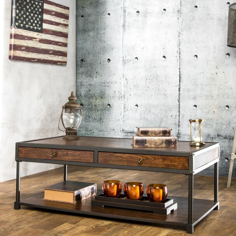 industrial vintage coffee tables