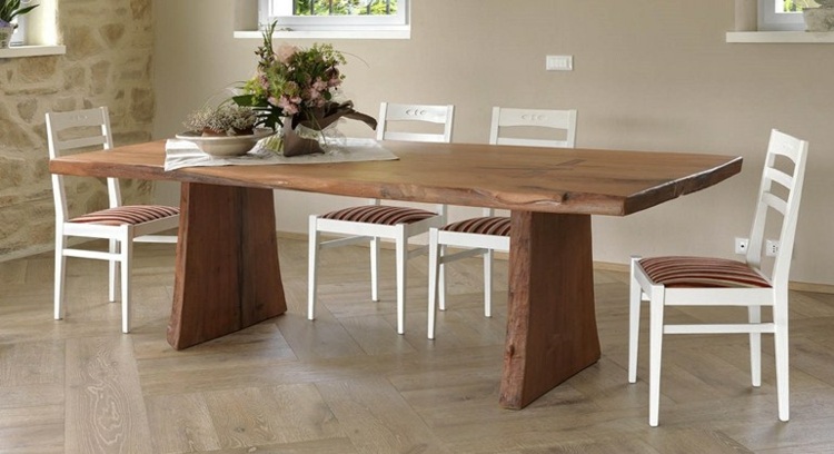 solid wood table CADORIN GROUP