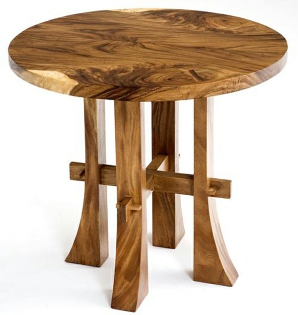 natural wood table elegant feet